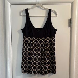 INC Circle Pattern Tank Top